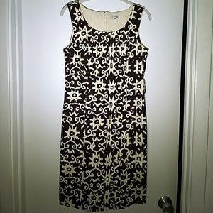 OC OC Brown and tan Sheath dress size 4